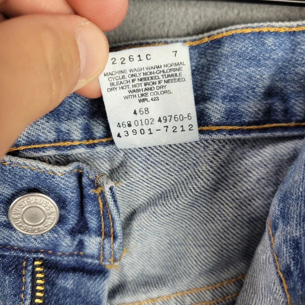 Levi's Jeans‎ Mens 40x30 Light Wash Blue Relaxed Straight Leg Denim 5 Pocket